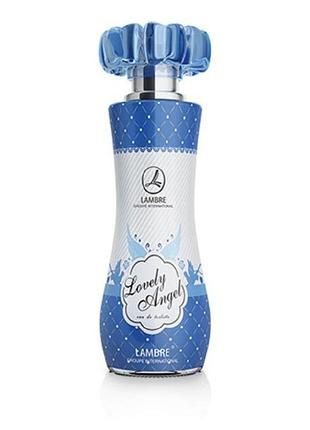 Детские духи lambre lovely angel / детский аромат ламбре с ароматом клубники / аромат для девочки