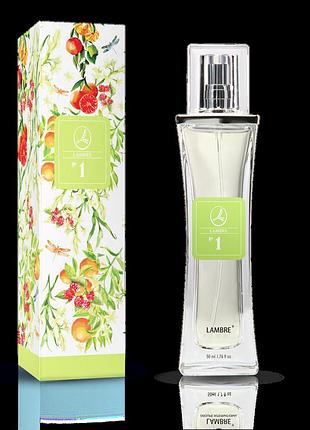 Женская парфюмированная вода ламбре №1 50 мл / женская парфюмерная вода lambre №1
