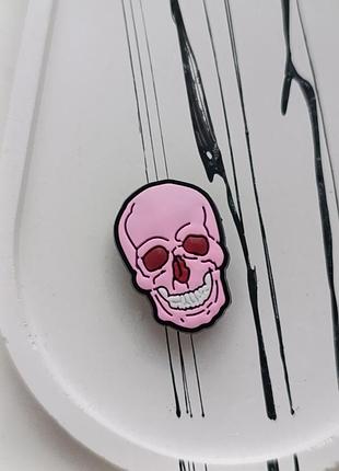 Джибітси на крокси jibbitz crocs череп 💀