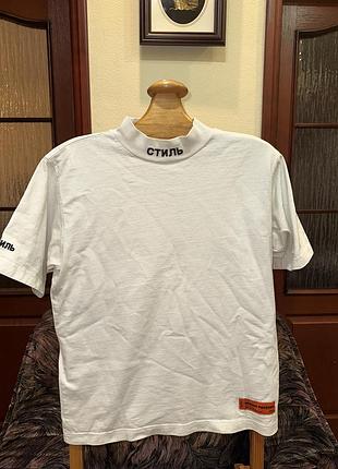 Чоловіча футболка-оверсайз heron preston стиль