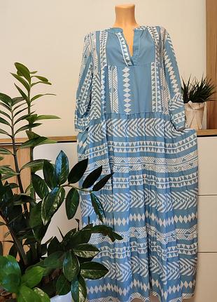 Итальянское платье макси в этно стиле!