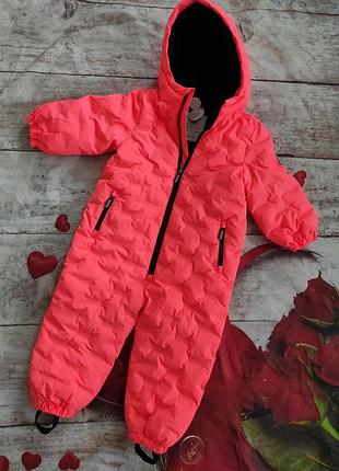 Яркий зимний цельный комбинезон touch