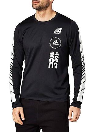 Спортивная кофта лонгслив adidas moto pack freelift climacool