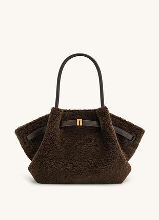 Сумка jw pei hana medium faux mocha brown