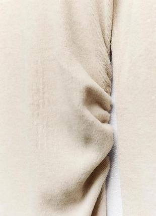 Мягкое платье soft со сборками от zara, размер m❤️9 фото
