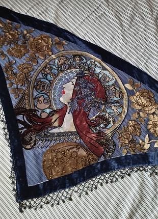 Шаль платка треугольная косынка эксклюзив оригинал
бренд роскошная