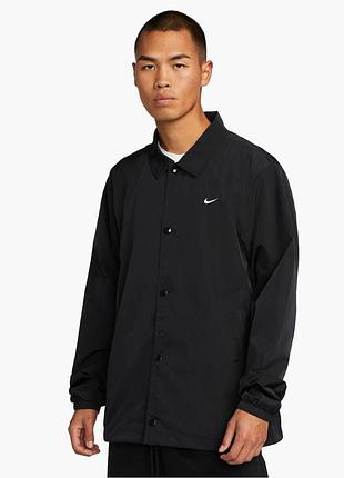 Куртка чоловіча nike coaches jacket black | dq5005-010 | розмір м