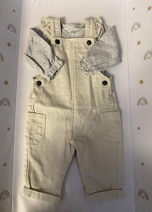 Комплект для дівчинки m&s 3-6 місяців (68 см)