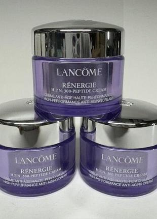 Високоефективний антивіковий крем для шкіри обличчя lancone renergie h.p.n. 300-peptide creme. 15 ml.