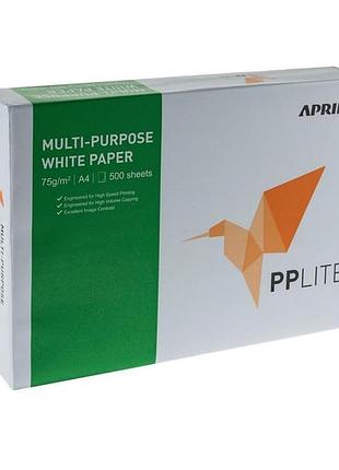 Бумага офисная pp lite а4 80 г/м2 500л