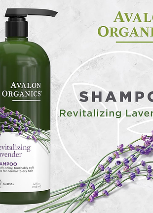 Avalon organics, шампунь, питательная лаванда, 946 мл (32 жидк. унции)