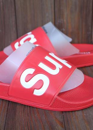 Шлепанцы superga италия 38р тапки шльопанці