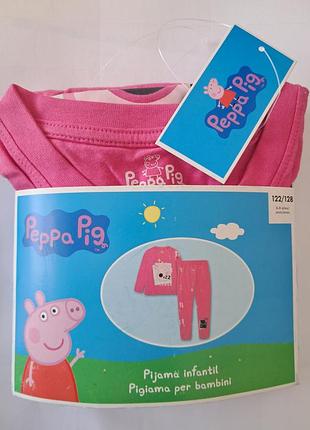 Пижама демисезонная для девочки pig peppa