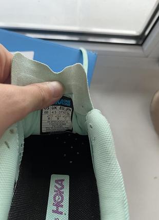 Трейлові кросівки hoka speedgoat 5 бірюзово-фіолетові розміру 37 1/3 з gore-tex5 фото