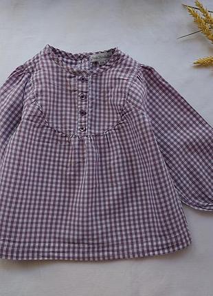 Красива сорочка в клітинку