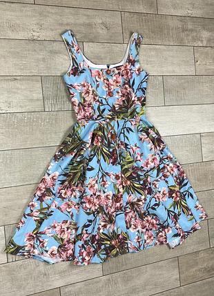 Rare womens dolce & gabbana multicolor floral  mini dress -  size 38 сукня плаття
