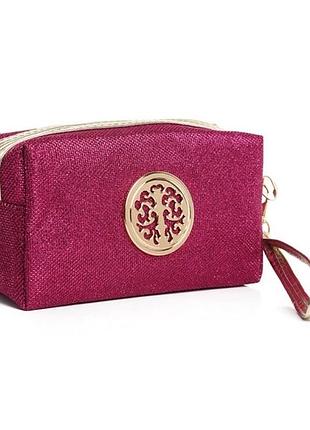 Новая классная вместительная удлиненная косметичка с напылением органайзер компактный