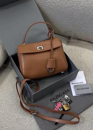 Шкіряна сумка міні родео 23см  b