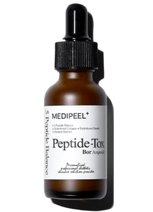 Cироватка medipeel+ peptide-tox bor ampoule з ліфтинг ефектом no case без коробочки