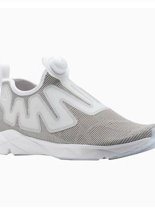 Оригінальні кросівки reebok pump supreme flexweave marathon running sneakers grey/white