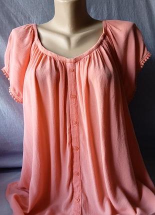 Блуза atmosphere,вільний крій,гарна натуральна річ 8