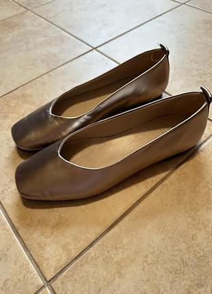 Балетки кожаные next