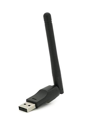 Usb wi-fi антена для т2, 150mbps, 2.4 ghz, black, blister