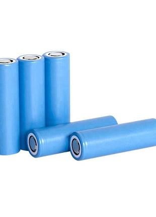 Литий-железо-фосфатный аккумулятор li-ion ifr18650 1500mah 3.2v, blue, 2 шт в упаковке, цена за 1 шт