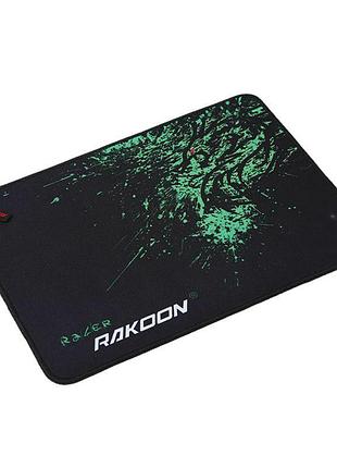 Коврик 350*440 тканевой razer rakoon с боковой прошивкой, толщина 2 мм, цвет black, oem
