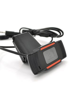 Вебкамера с гарнитурой merlion f37, 720p, пласт. корпус, black,  q100