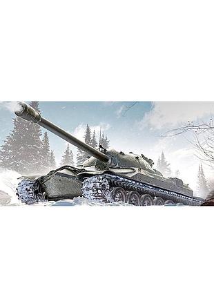 Коврик 300*700 тканевой world of tanks-60, толщина 2 мм, oem