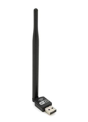 Беспроводной сетевой адаптер с антенной 10см wi-fi-usb lv-uw10 -5db mtk7601, 802.11bgn, 150mb, 2.4 ghz,