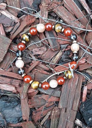 Браслет – амулет «энергия весны» с натуральными камнями