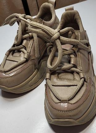 Кроссовки на платформе детские