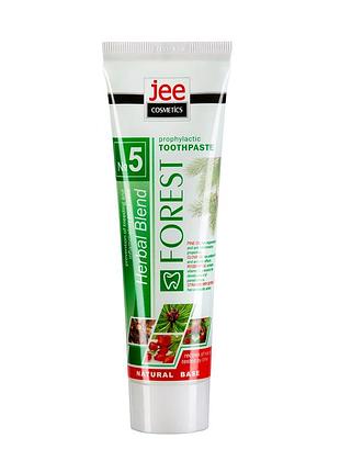 Профілактична зубна паста "лісова.лікувальний збір №5" jee cosmetics