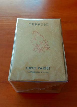 Парфуми унісекс orto parisi terroni 50 ml. орто парізі терроні 50 мл