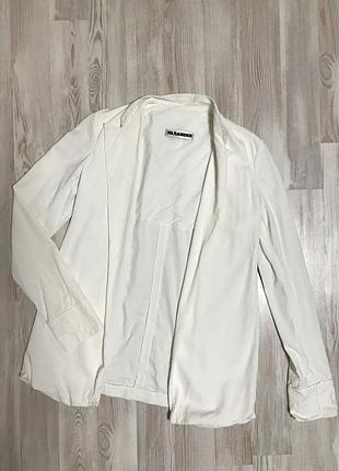 Jil sander пиджак накидка женская