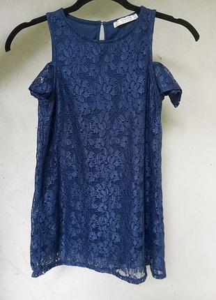 Ажурное платье на девочку 8-96 terranova