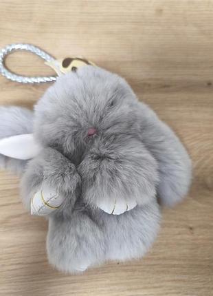 Little aussie брелок подвеска на сумку кролик мех