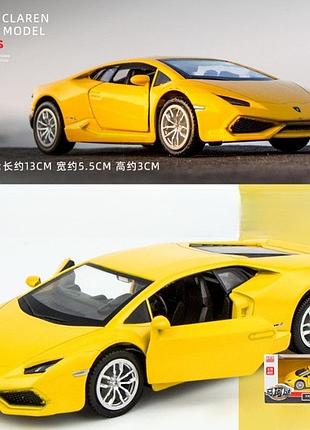 Моделька спортивна гоночна машинка lamborghini huracan