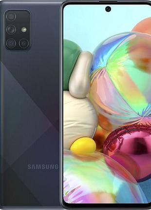 Samsung galaxy a71 6/128gb black 6.7" full hd+ 2400x1080"4500 ма·год nfc