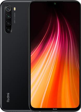 Смартфон xiaomi redmi note 8 4/64gb space black 2 sim 6.3" snapdragon 665 4к 4000 mah