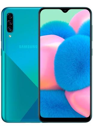 Смартфон samsung galaxy a30s (a307f) 4/64gb green 2sim 4g 6.4" 4000 mah bluetooth 5.0 25 мп + 5 мп + 8 мп