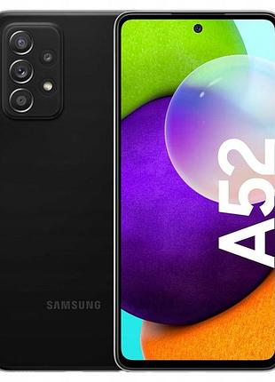 Смартфон samsung galaxy a52 4/128gb black 6.5" 2400 x 1080" nfc 4500 мач