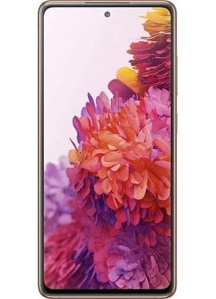Смартфон samsung galaxy s20 fe (sm-g780g) 6/128gb cloud orange, 2 sim 6.5" snapdragon 865 nfc 4500 mah 2