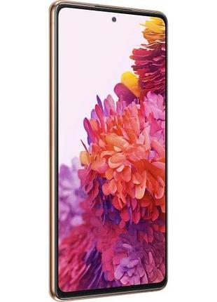 Смартфон samsung galaxy s20 fe (sm-g780g) 6/128gb cloud orange, 2 sim 6.5" snapdragon 865 nfc 4500 mah 5