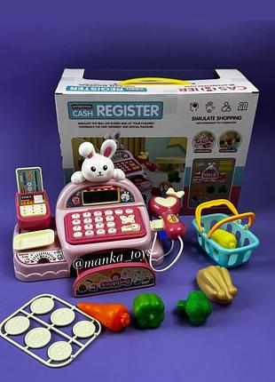 Іграшка касовий апарат з функцією калькулятора. є звук та світло.