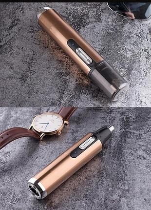 Електричний тример для волосся у носі, тример у вуха, бритва для волосся у носі