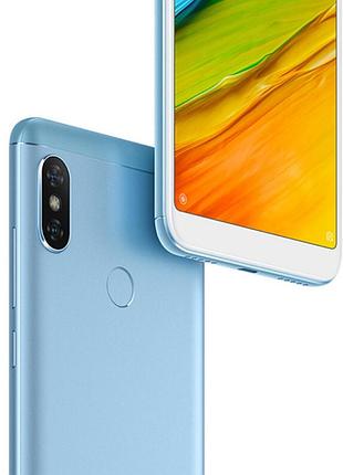 Смартфон xiaomi redmi note 5 3/32gb blue 2sim lte 5.99" ips 2160x1080 12 мп+5 мп 4000 mah kryo 4
