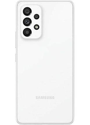 Смартфон samsung galaxy a53 8/256gb white 2 sim 6.5"  exynos 1280 nfc 64 мп 4к 5000 мач 3